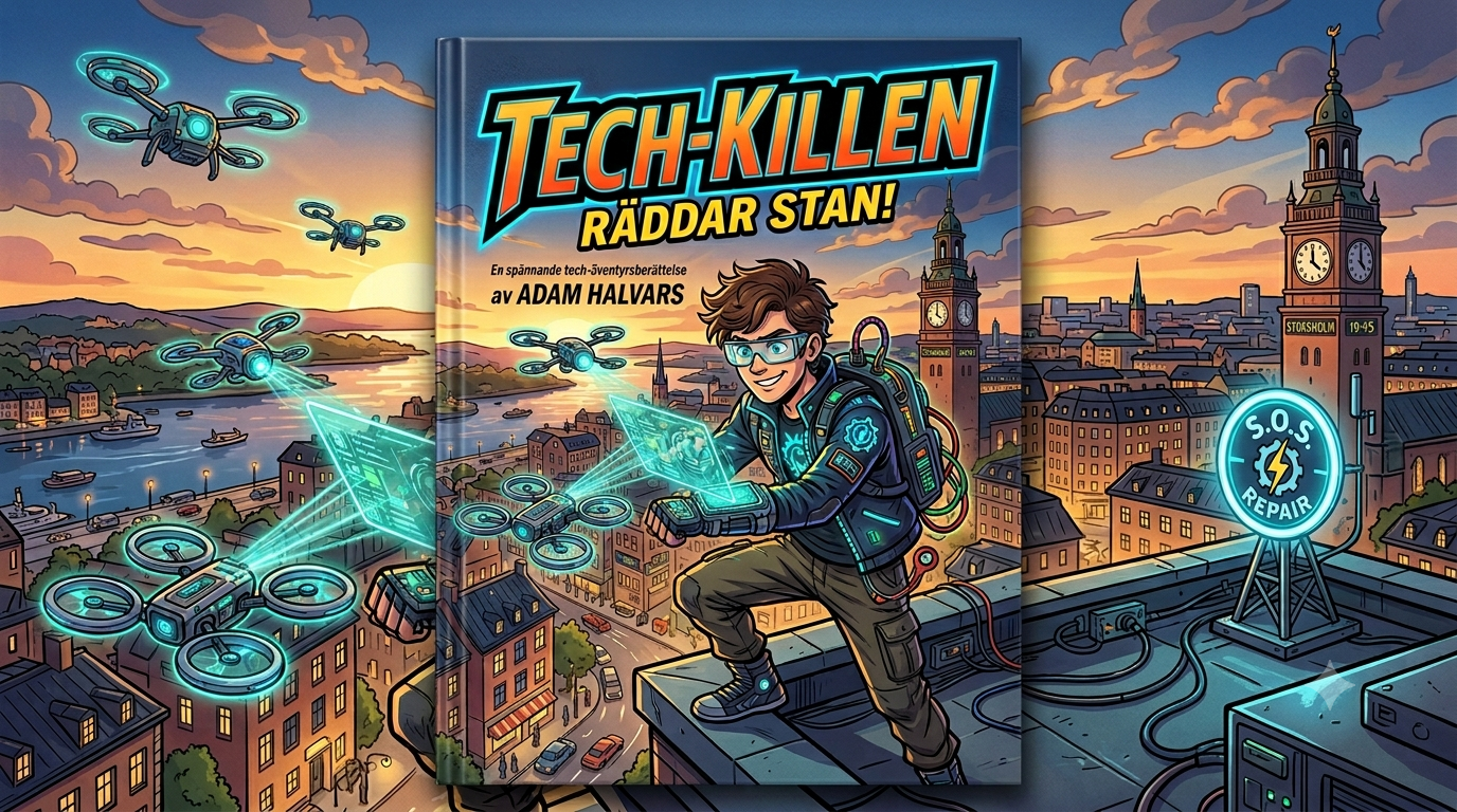 Tech-killen Räddar Stan! — bokomslag